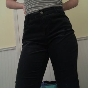 Jeans 3/$40❗️ Black corduroy pants